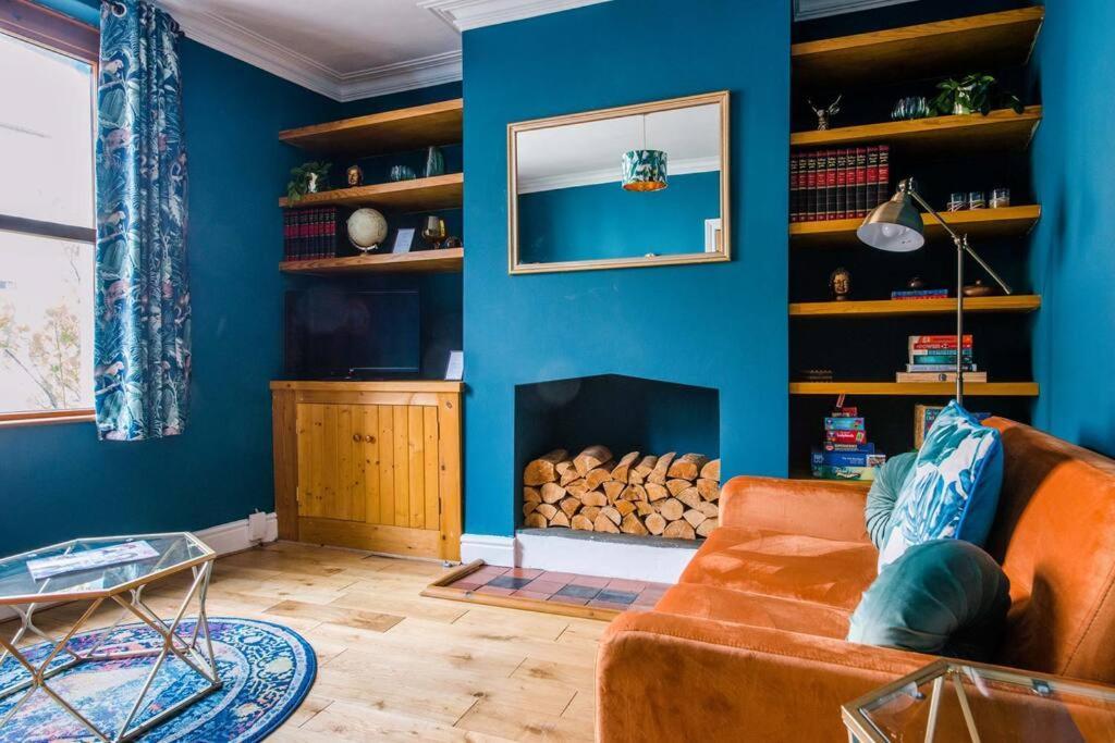 Gorgeous Victorian House Sleeps 6 In Cardiff Villa Exterior foto