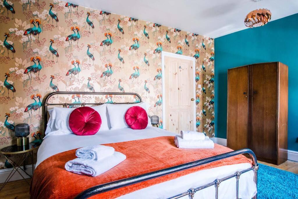 Gorgeous Victorian House Sleeps 6 In Cardiff Villa Exterior foto